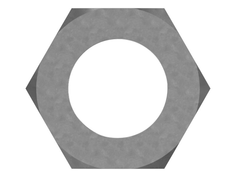 ШЕСТИГРАННАЯ ГАЙКА