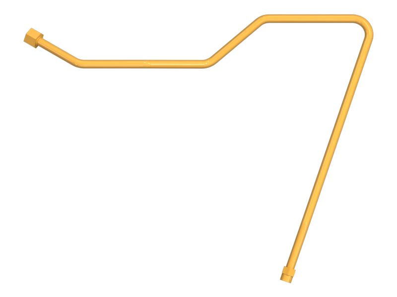 Стальной патрубок в сборе