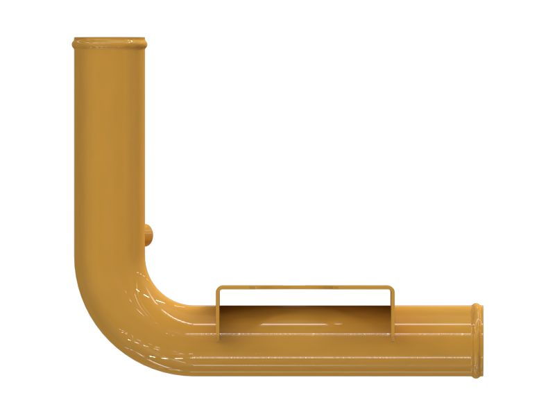 ТРУБА ОХЛАДИТЕЛЯ НАДДУВОЧНОГО ВОЗДУХА В СБОРЕ