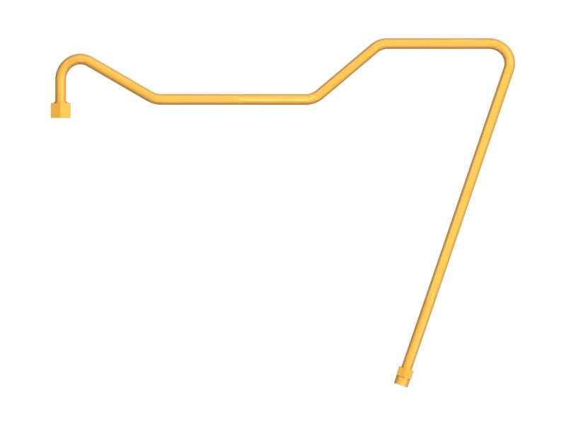 Стальной патрубок в сборе