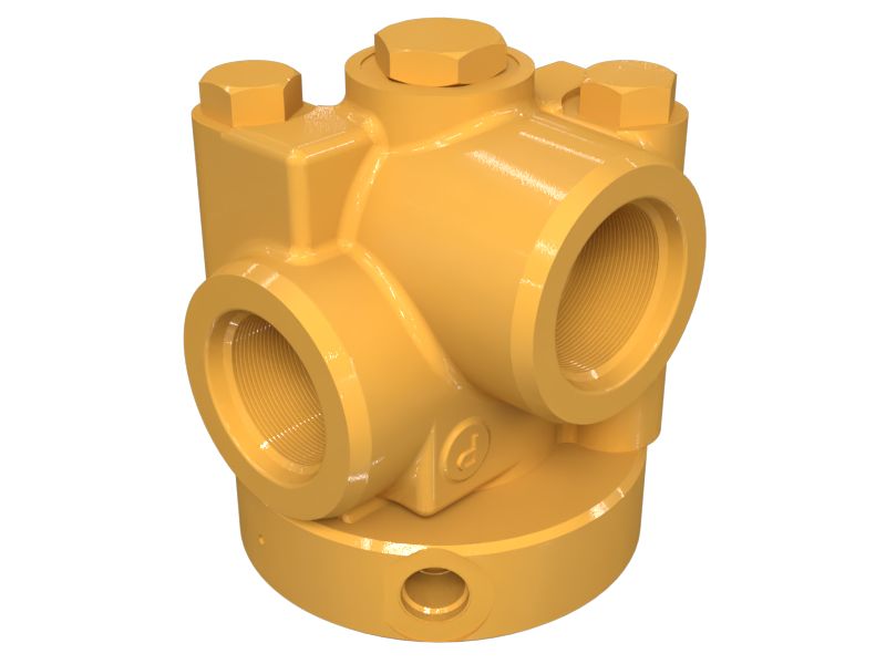 Клапан реле управления педальным тормозом