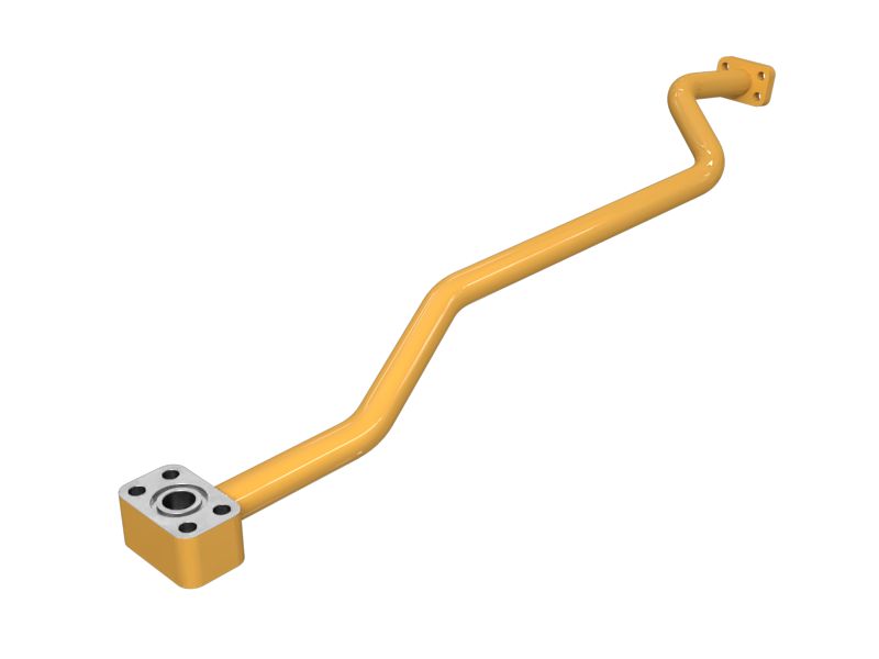 Стальной патрубок в сборе