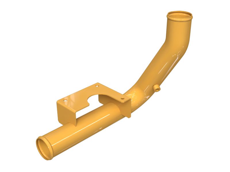 ТРУБА ОХЛАДИТЕЛЯ НАДДУВОЧНОГО ВОЗДУХА В СБОРЕ