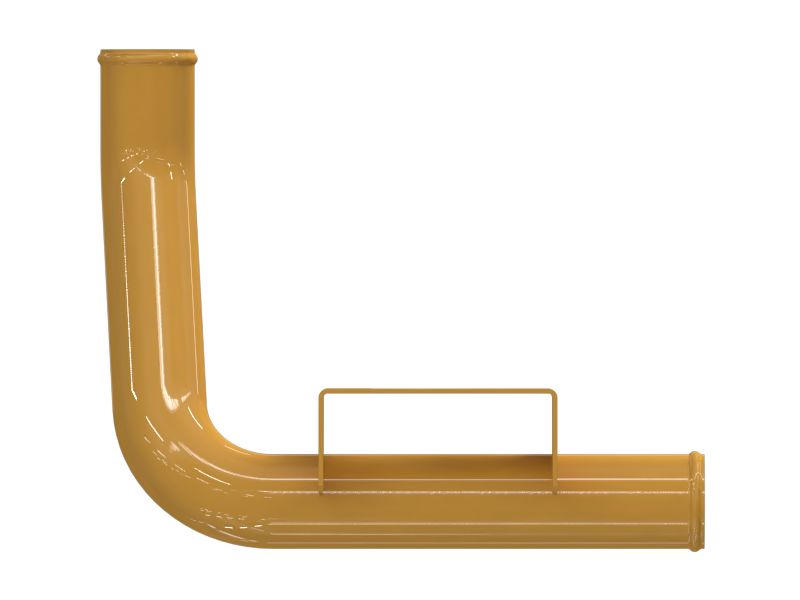 ТРУБА ОХЛАДИТЕЛЯ НАДДУВОЧНОГО ВОЗДУХА В СБОРЕ