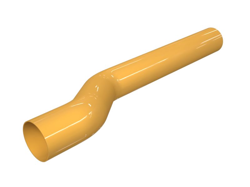 343-8124: Tubo delle linee d'aria del postcooler interno diametro 97,94 mm