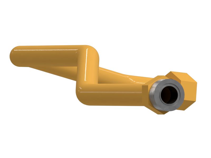 448-0634: Auxiliary Hydraulic Lines Tube 4480634 купить