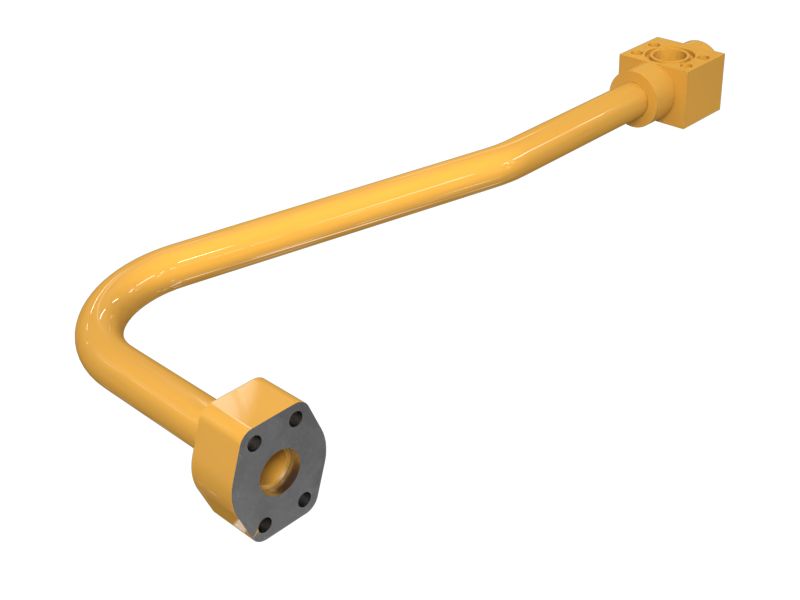 Стальной патрубок в сборе
