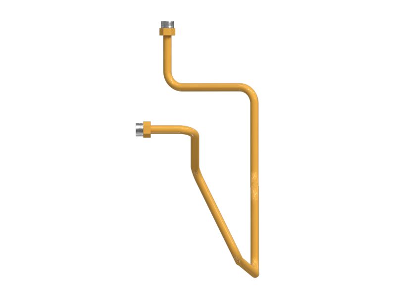 Стальной патрубок в сборе