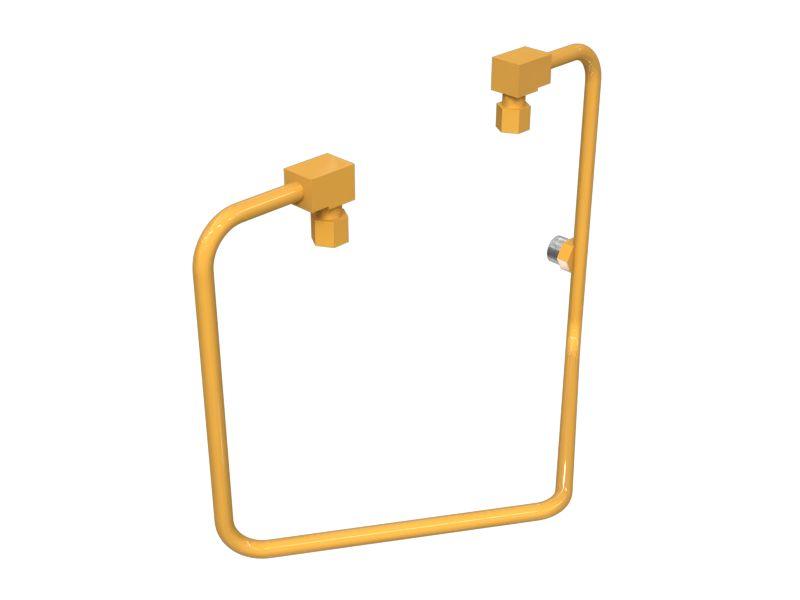 Стальной патрубок в сборе