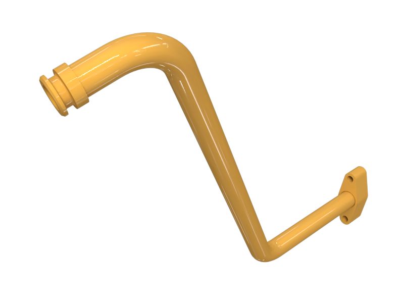 297-9893: 22.1mm Inner Diameter Turbocharger Oil Drain Tube 297-9893 Caterpillar