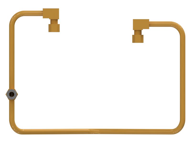 Стальной патрубок в сборе