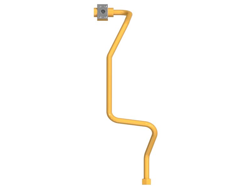 Стальной патрубок в сборе