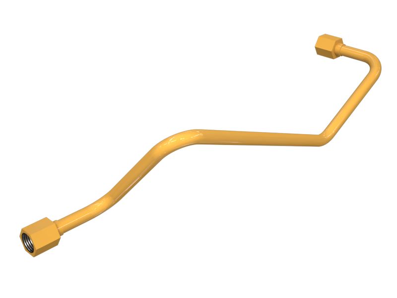 350-5743: ТРУБКА ТОПЛИВНАЯ В СБОРЕ