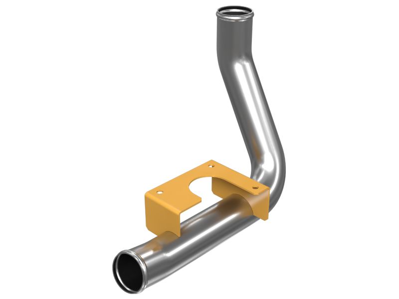 350-6818: ТРУБА ОХЛАДИТЕЛЯ НАДДУВОЧНОГО ВОЗДУХА В СБОРЕ