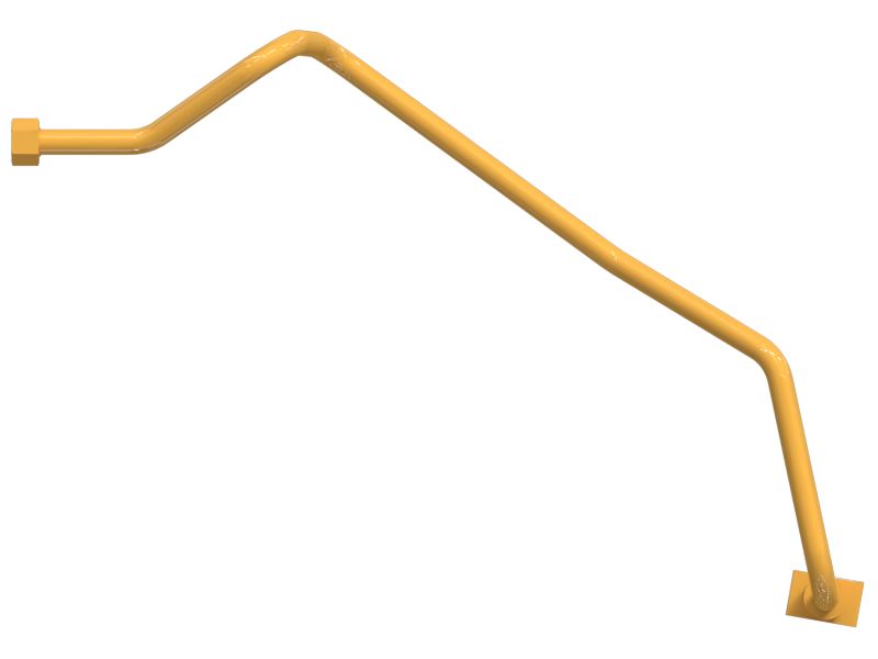 Стальной патрубок в сборе