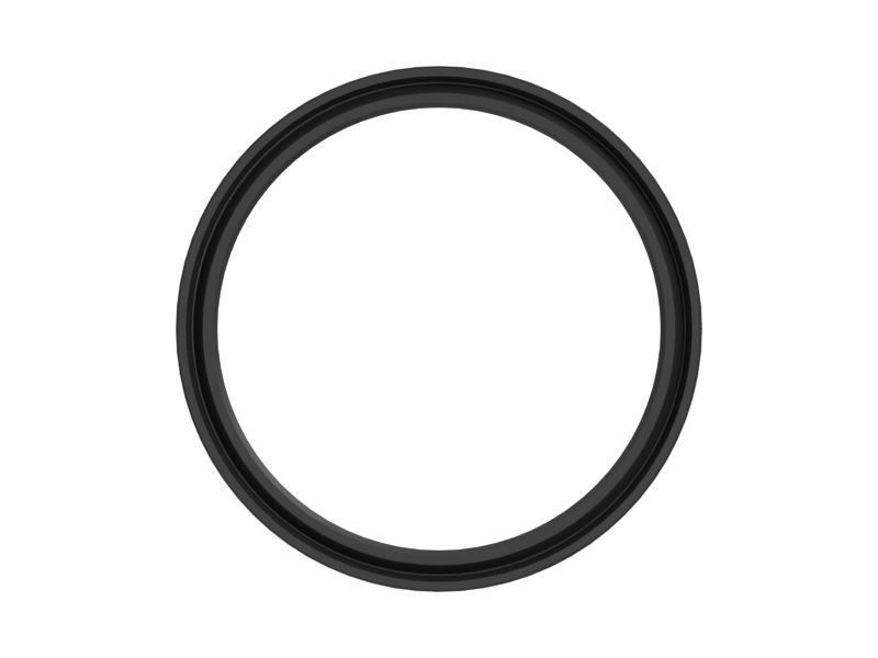 Уплотнение П-образной манжеты с внутренним диаметром 82,5 мм