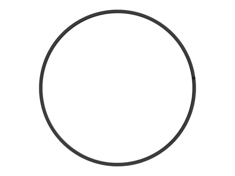 Пластиковое кольцо с наружным диаметром 152,40 мм