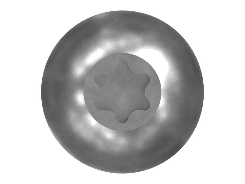 Шестигранный приводной винт с ферменной головкой длиной 20 мм