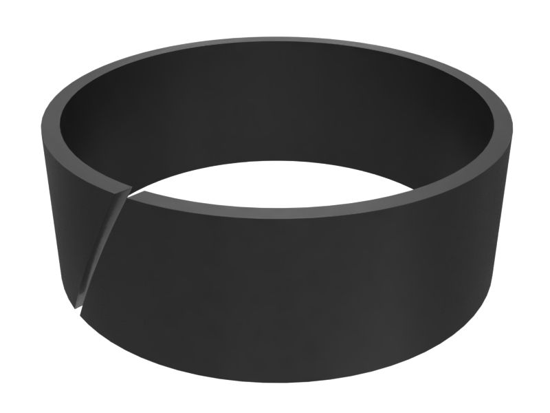 Износное кольцо направляющей штока поршня, диаметр отверстия 80 мм