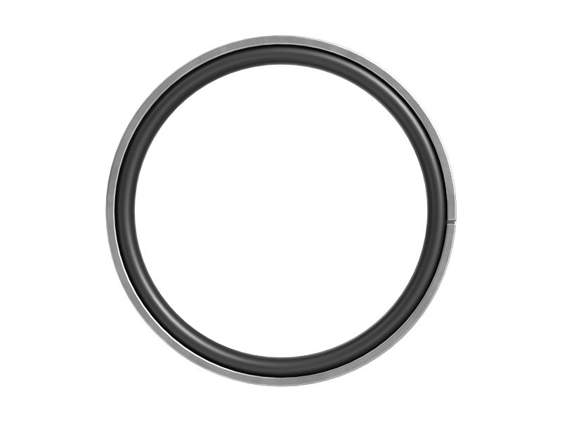 Уплотнение из 2 частей диаметром отверстия 127 мм