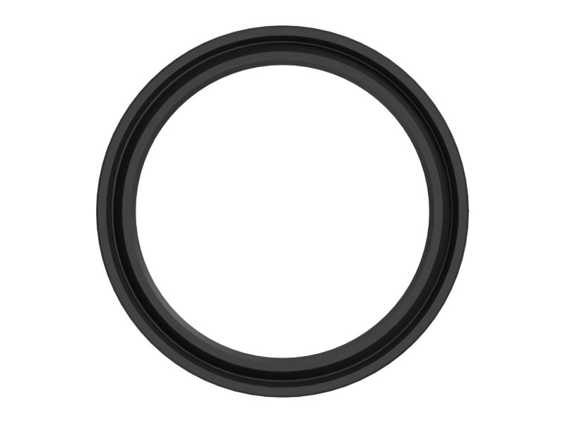 Пластмассовое уплотнение П-образной манжеты шириной 9,50 мм