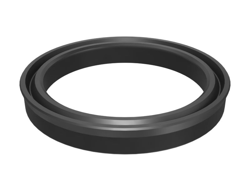 Пластмассовое уплотнение П-образной манжеты шириной 9,50 мм