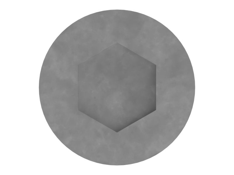 Болт с резьбой M6X1 длиной 35 мм