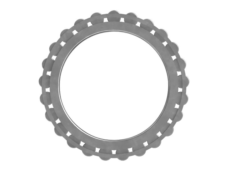 Кольцо подшипника и ролик в сборе