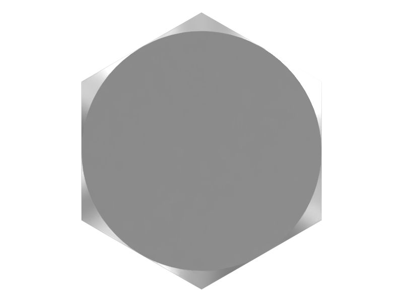 Болт с шестигранной головкой M10-1,5 x 25 мм