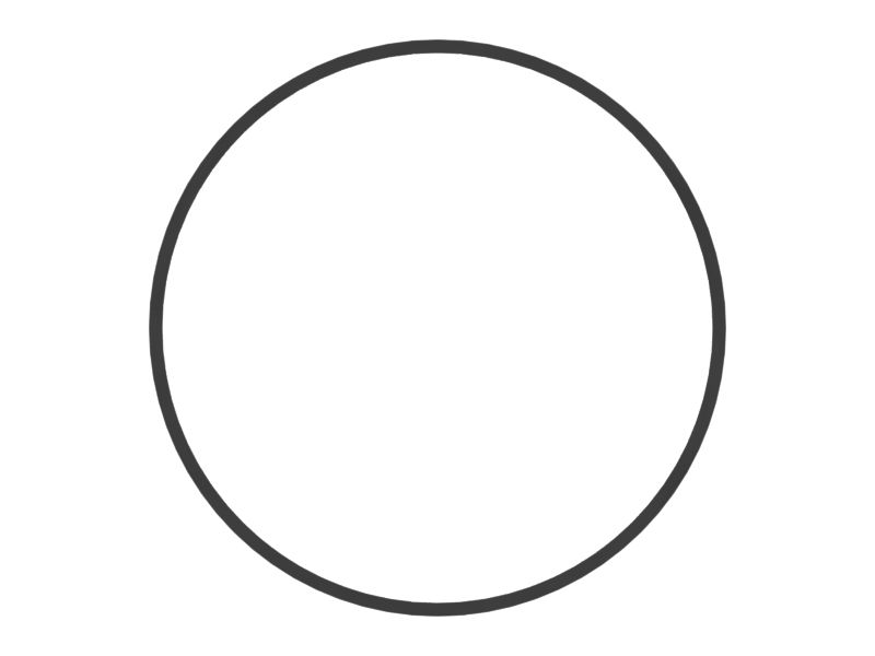 Резиновое опорное кольцо с внутренним диаметром 124,28 мм