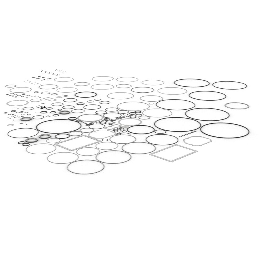 Комплект прокладок для переборки коробки передач