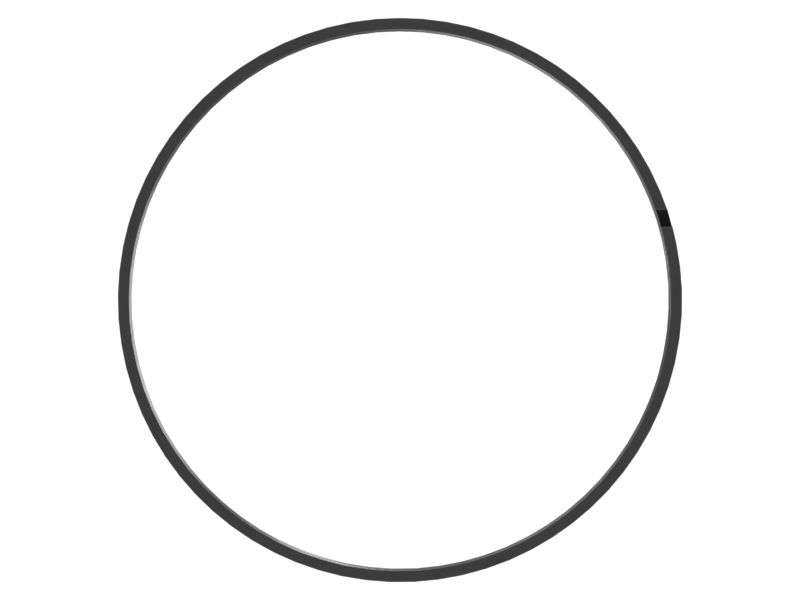 Пластиковое кольцо с внутренним диаметром 76,20 мм