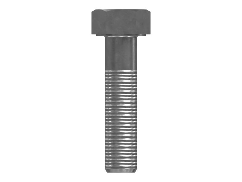 Наружный шестигранный стальной болт с резьбой 3/8-16