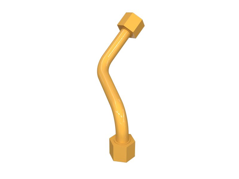 313-6546: Fluid Carrying Tube Assembly 313-6546 Caterpillar