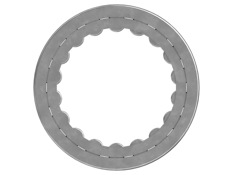 Кольцо подшипника и ролик в сборе