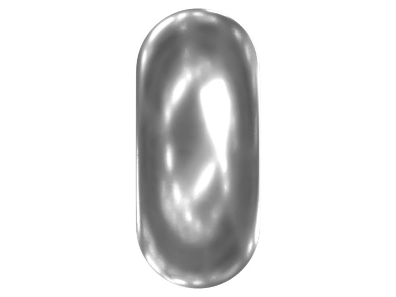 Стальной разъемный шплинт длиной 12,70 мм