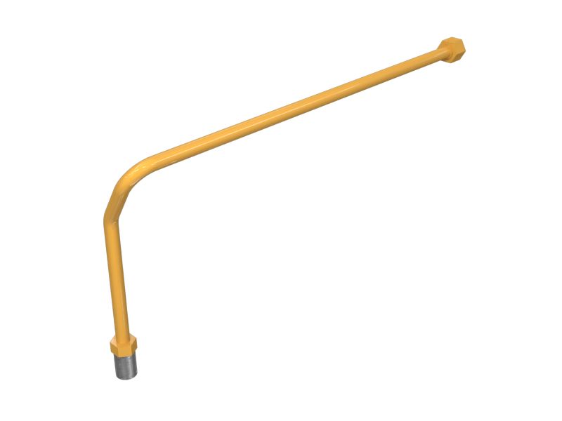 Стальной патрубок в сборе