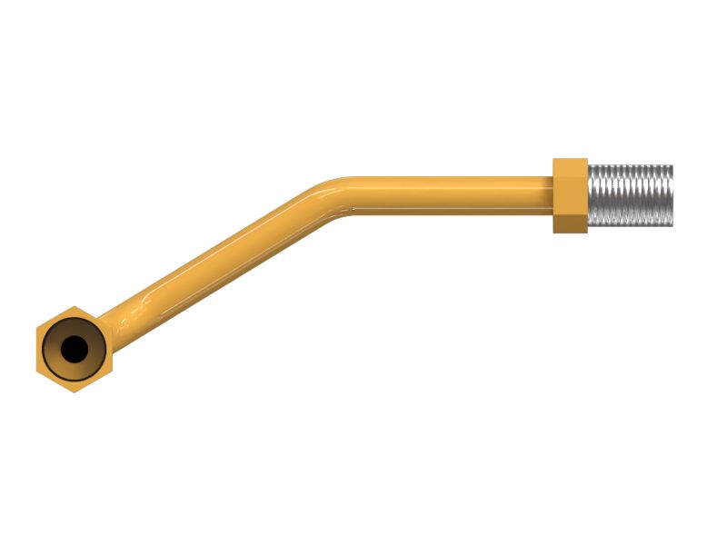 Стальной патрубок в сборе