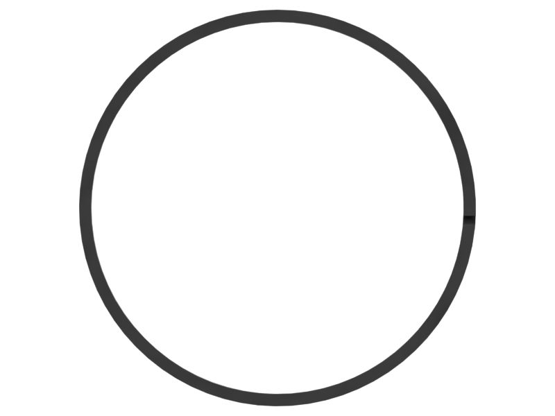 Пластмассовое кольцо 121,93 мм внутренний диаметр