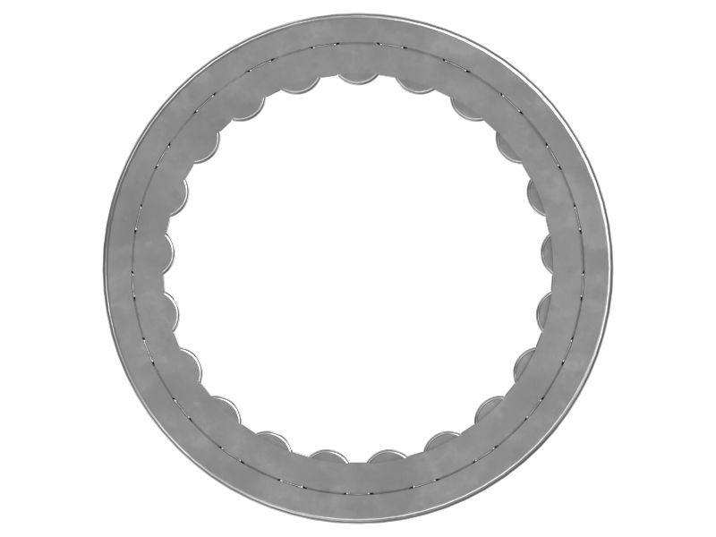Кольцо подшипника и ролик в сборе