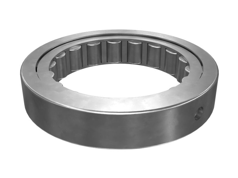 Кольцо подшипника и ролик в сборе