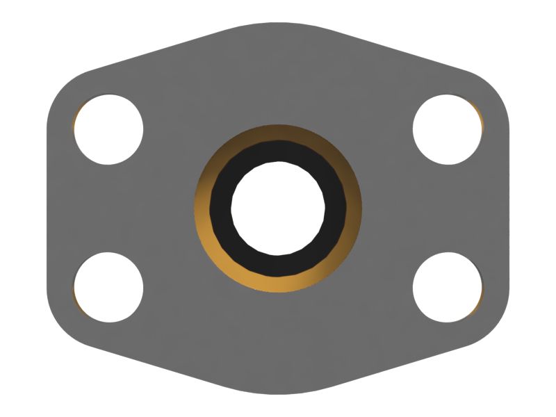 Стальной патрубок в сборе