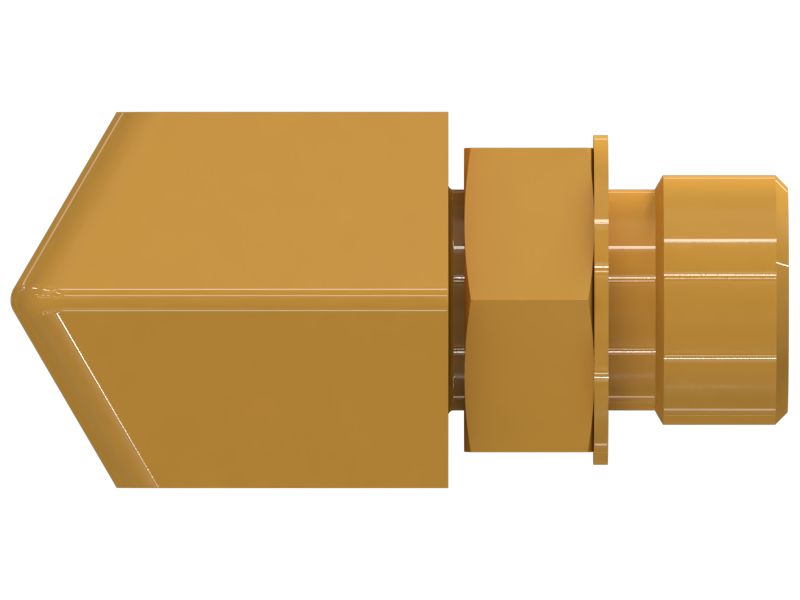 Переходной коленчатый патрубок 90° (ORFS/STOR)