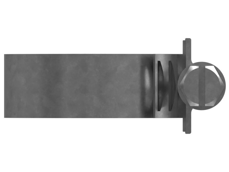 Шланговой хомут минимального диаметра 23,90 мм