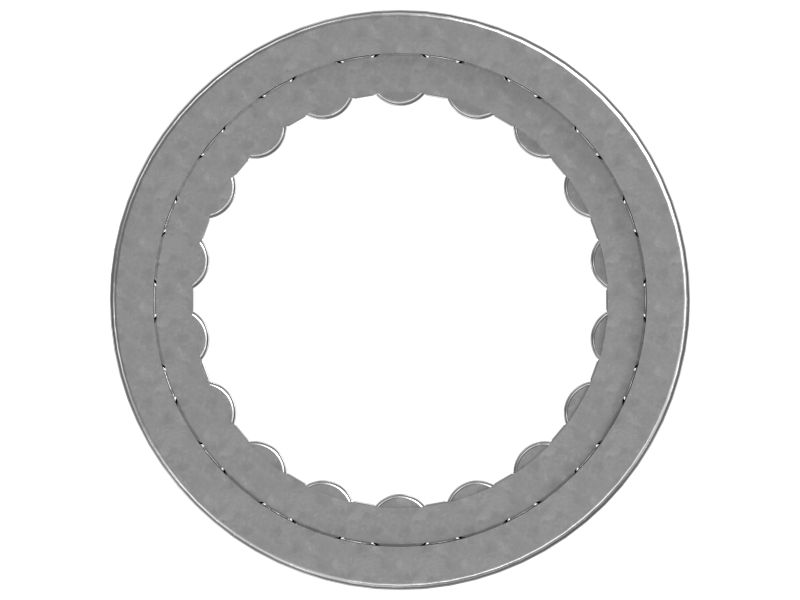 Кольцо подшипника и ролик в сборе