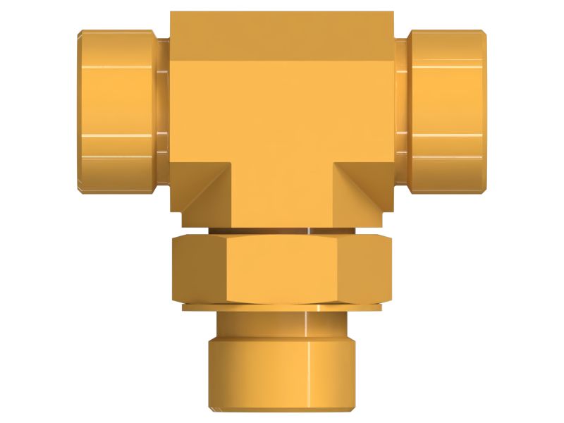 Тройниковый переходник с резьбой 1-1/16-12