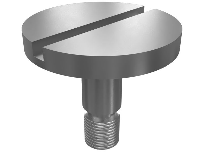 150-8160: M8x1.25 Seat Armrest Flat Head Screw 150-8160 Caterpillar