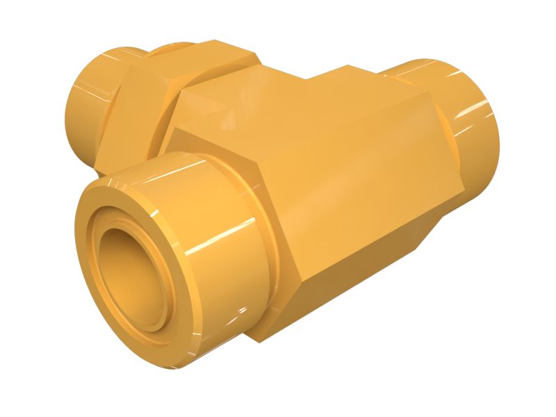 Тройниковый переходник с резьбой 1-1/16-12