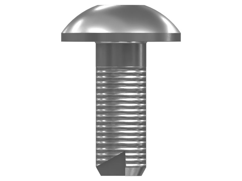 Винт со сферической головкой длиной 16 мм
