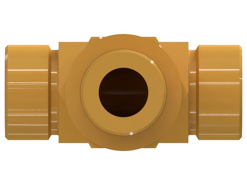 Тройниковый переходник с резьбой 1-1/16-12